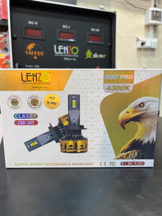 هدلایت m20 pro رنگ نچرال لنزو( بسته دوعددی)