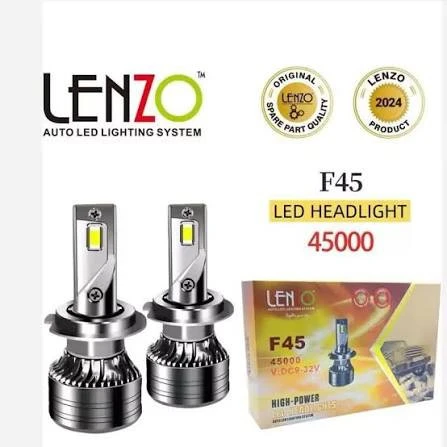 هدلایت اورجینال مدل F45 لنزو Lenzo با گارانتی مناسب مه شکن