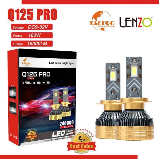 هدلایت اورجینال مدل Q125 Pro لنزو Lenzo با گارانتی