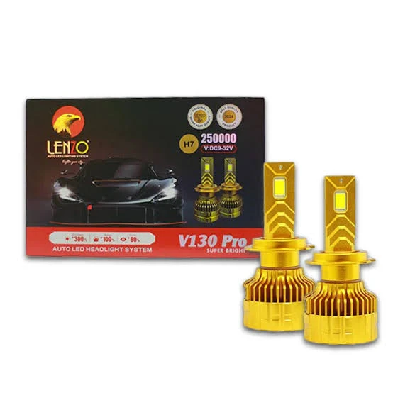 هدلایت اورجینال مدل V130 Pro سه رنگ لنزو Lenzo با گارانتی