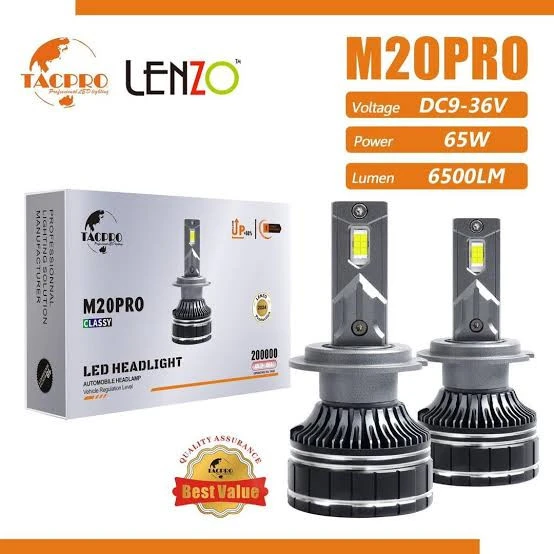 هدلایت اورجینال معروف M20 Pro لنزو Lenzo با گارانتی