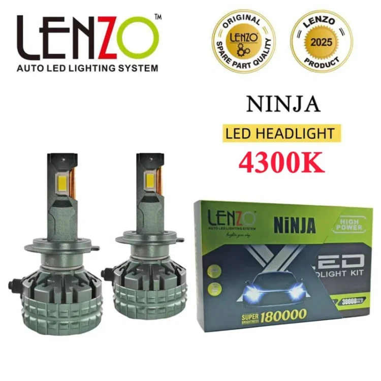 هدلایت اورجینال معروف مدل نینجا Ninja لنزو Lenzo با گارانتی