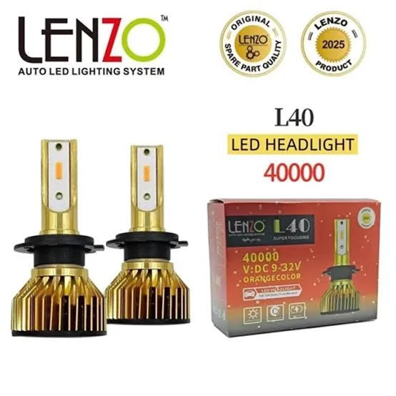 هدلایت اورجینال پرتقالی مدل L40 لنزو Lenzo با گارانتی