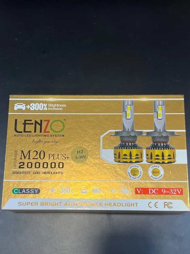 هدلایت بسیارقوی m20proلنزو