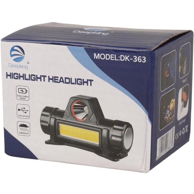هدلایت دو لامپ DK-363 Deepking
