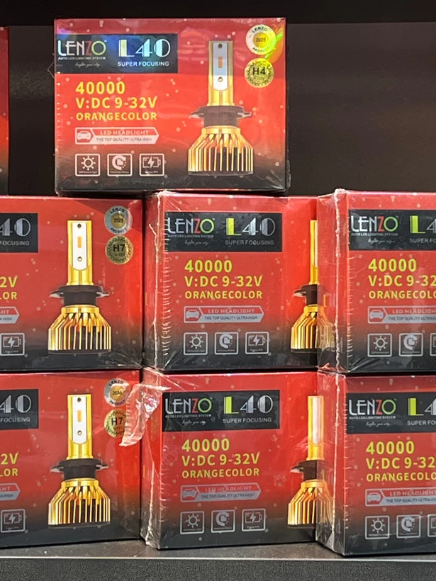 هدلایت نارنجی L40لنزو