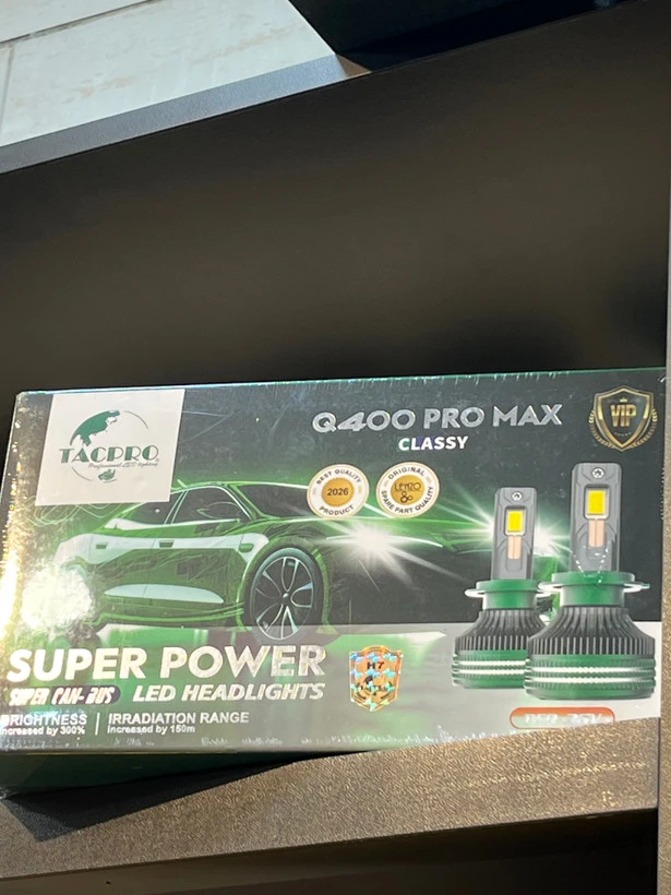 هدلایتQ400 pro maxلنزو