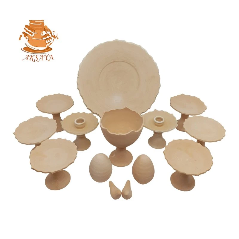 هفت سین سفالی خام مدل کمانی کد HS118