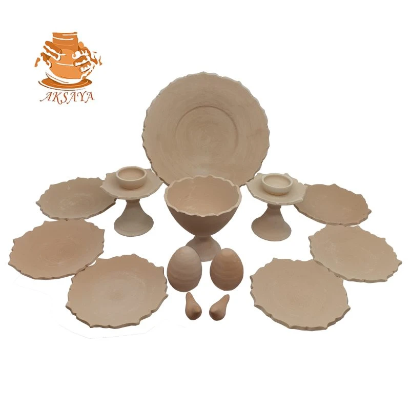 هفت سین سفالی خام مدل کمانی کد HS119