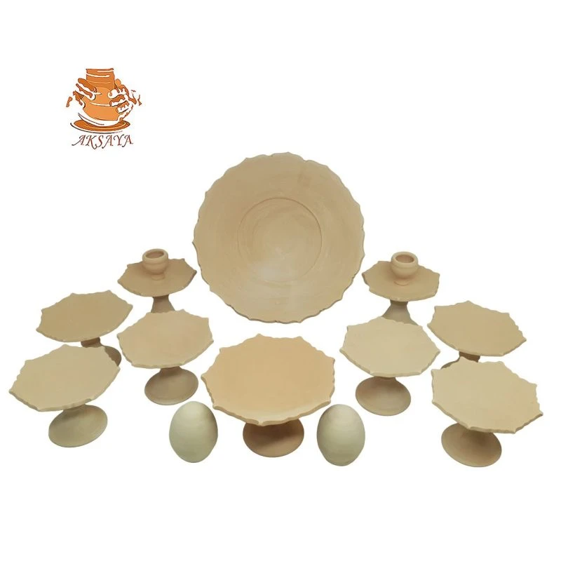 هفت سین سفالی مدل کمانی تخت کد HS145