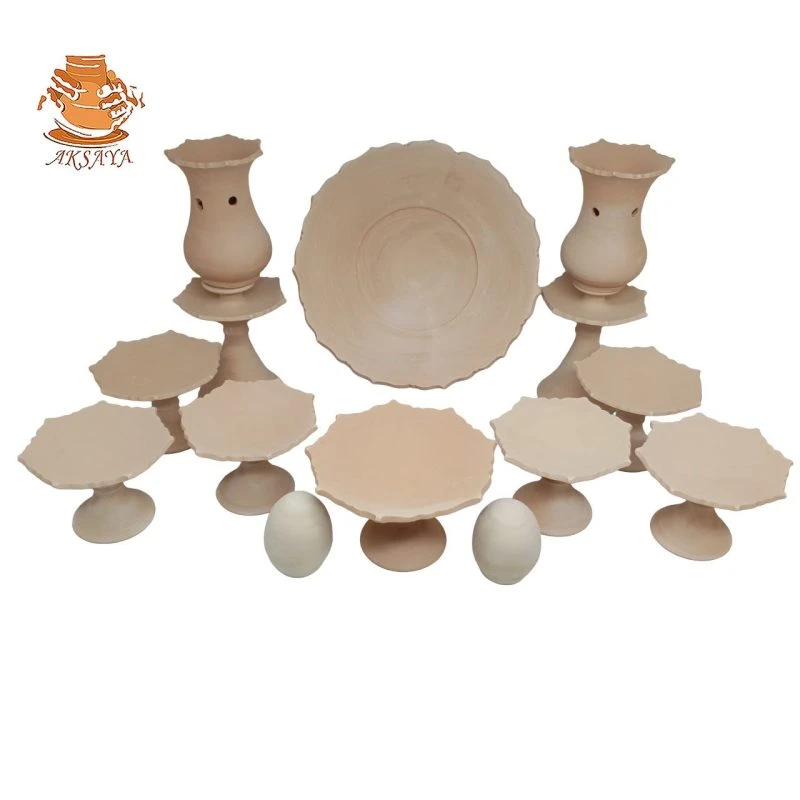 هفت سین سفالی مدل کمانی تخت کد HS146