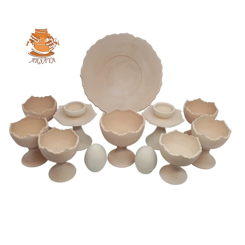 هفت سین سفالی مدل کمانی گود کد HS142