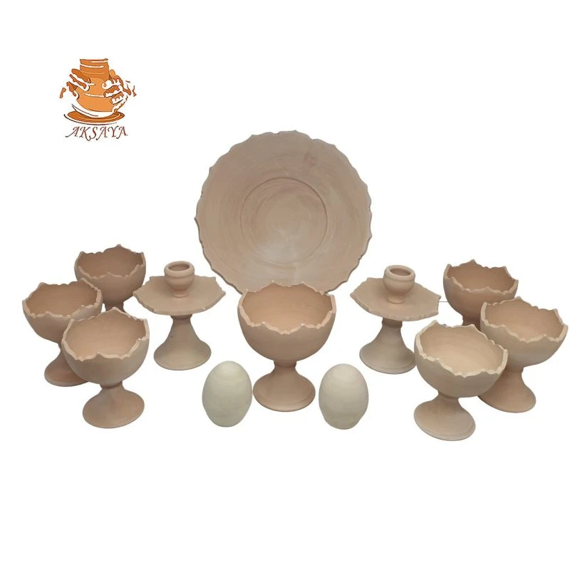 هفت سین سفالی مدل کمانی گود کد HS144