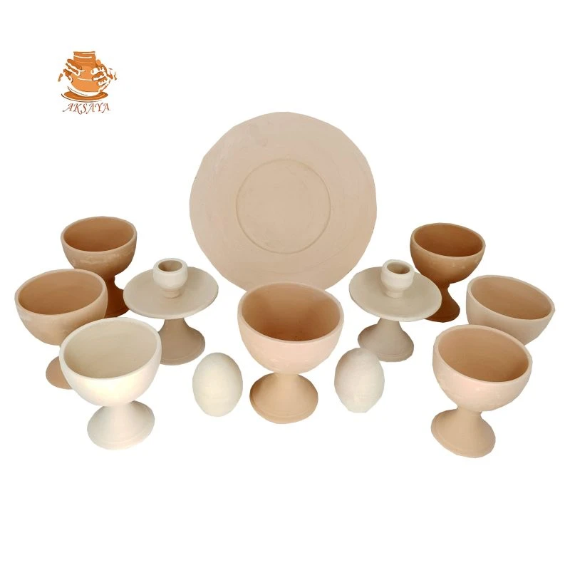 هفت سین سفالی مدل گرد کد HS120