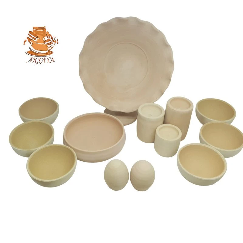 هفت سین سفالی مدل گرد کد HS130