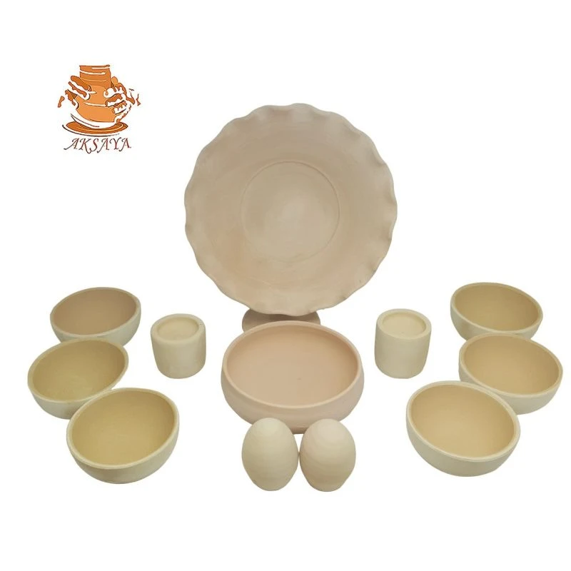 هفت سین سفالی مدل گرد کد HS131