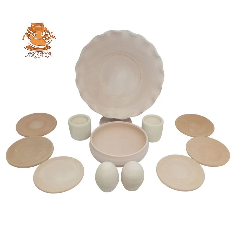 هفت سین سفالی مدل گرد کد HS132