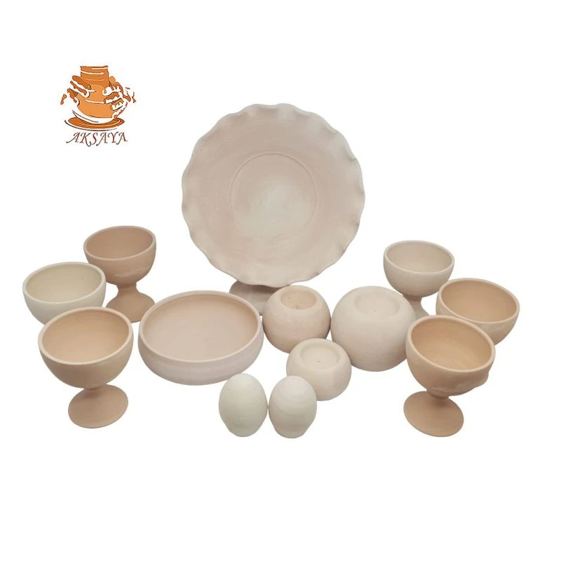 هفت سین سفالی مدل گرد کد HS135