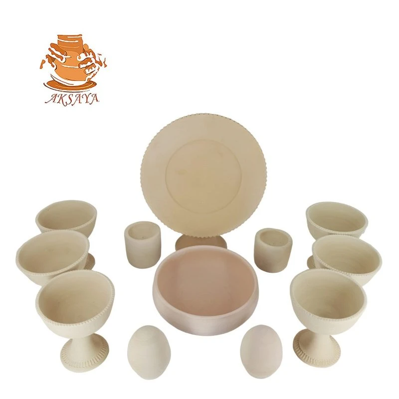 هفت سین سفالی مدل گرد کد HS151