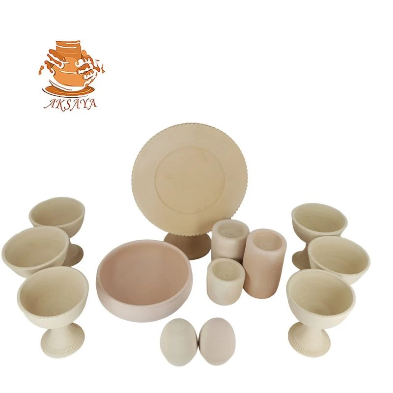 هفت سین سفالی مدل گرد کد HS152