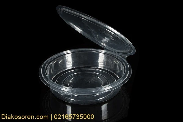 همبرگری تخت پریما پلاستیک (250 عدد)