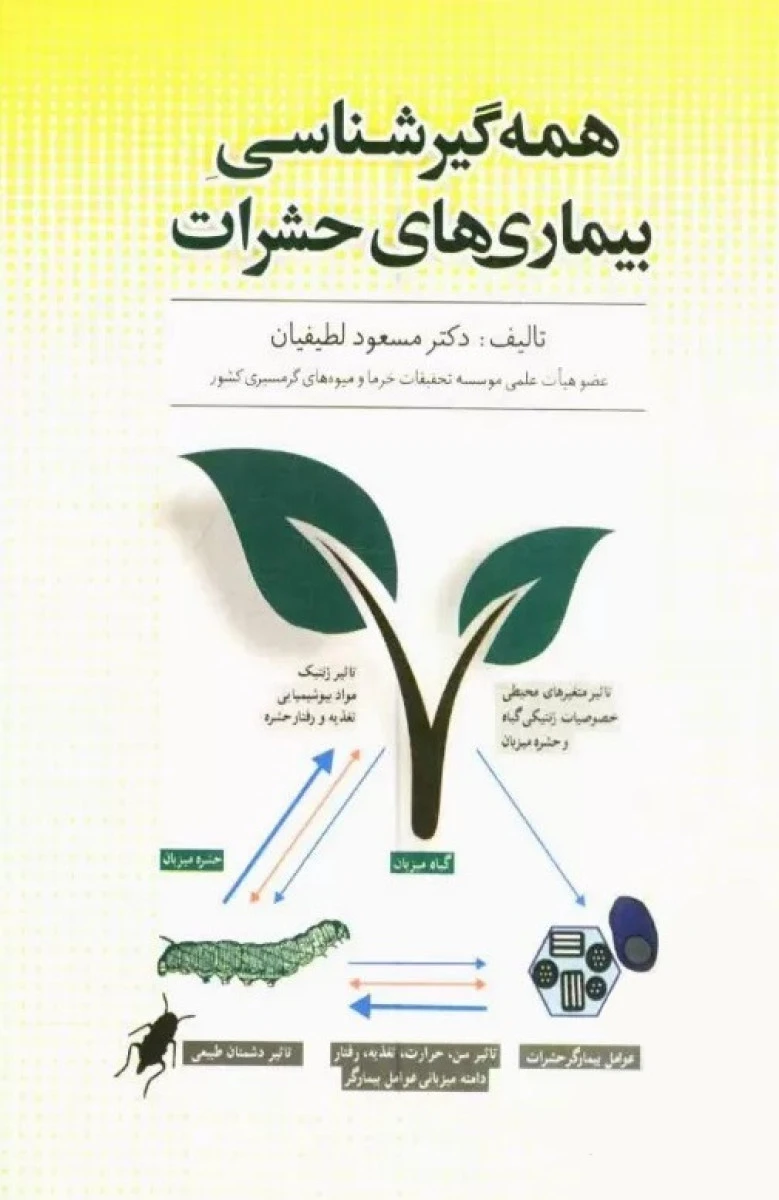 همه گیرشناسی بیماری های حشرات / مسعود لطیفیان / نشرآهنگ قلم