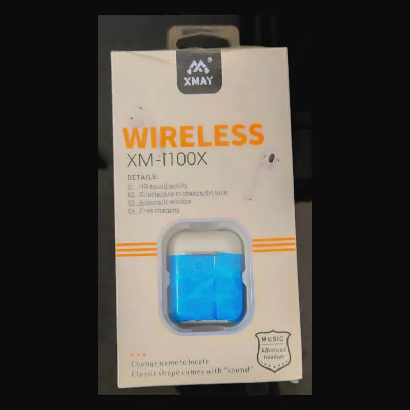 هندزفری ایرپاد xm-1100x همراه با کاور و گیره