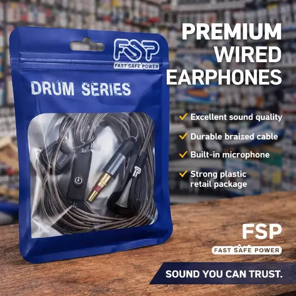هندزفری با سیم اف اس پی (FSP) مدل Drum Series