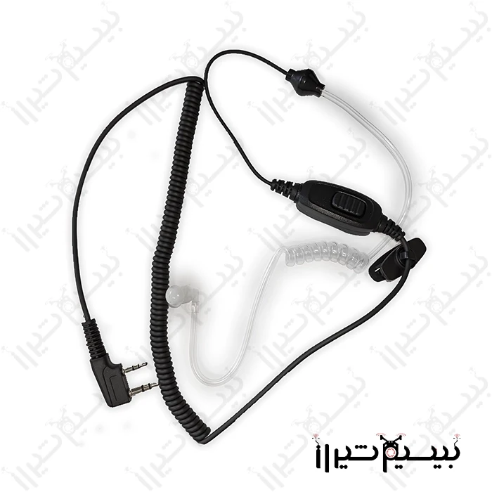 هندزفری بادیگاردی شلنگی تلفنی مدل موتورولاییHandsfree bodyguard telephone hose Motorola model