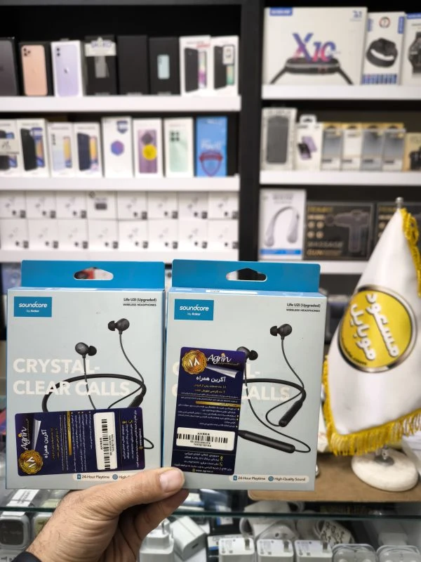 هندزفری دورگردنی انکر ANKER Life U2i upgraded A3213 اورجینال-گارانتی آگرین همراه