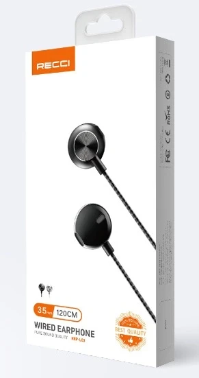 هندزفری رسی مدل (RECCI Wired earphone (REP-L03