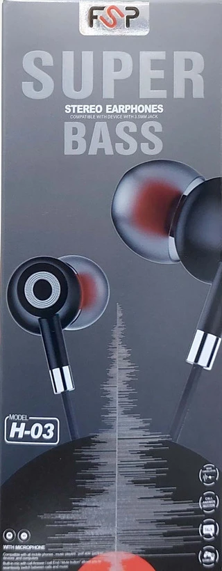 هندزفری سیمی FSP مدل H-03