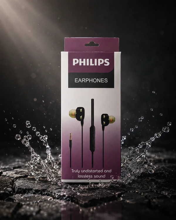 هندزفری سیمی Philips Earphones با جک ۳.۵ میلی‌متری