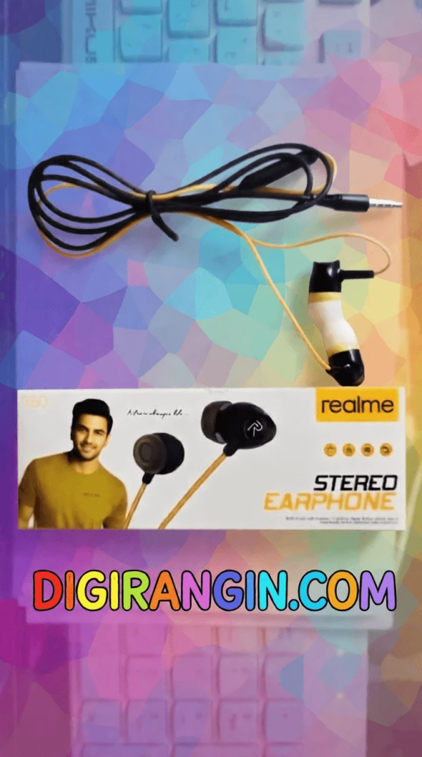 هندزفری سیمی ریلمی مدل Realme R60 با جک ۳.۵ میلی‌متری (صدای استریو)