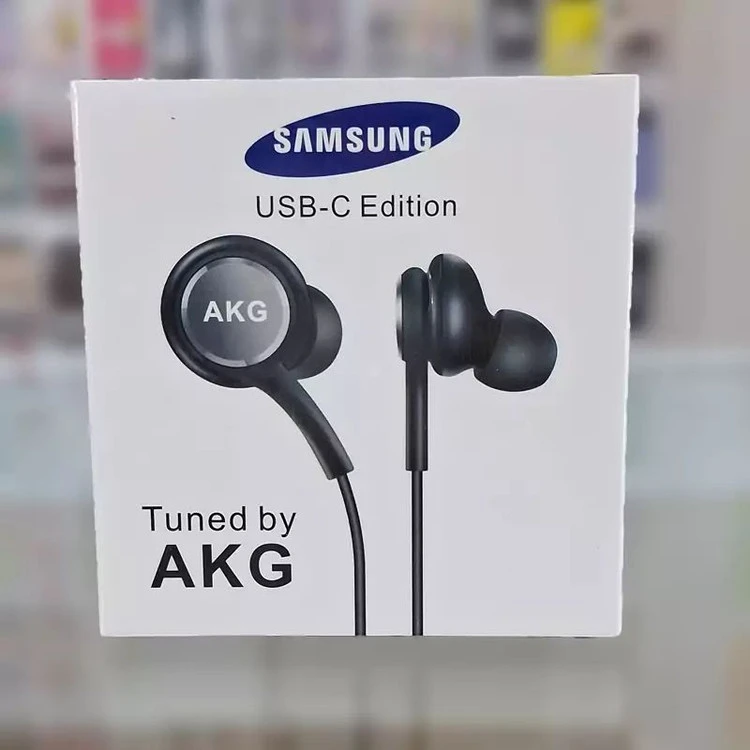 هندزفری شیمی تایپ سی Type C سامسونگ Samsung AKG EO IC100BBEGAE Original Handsfree