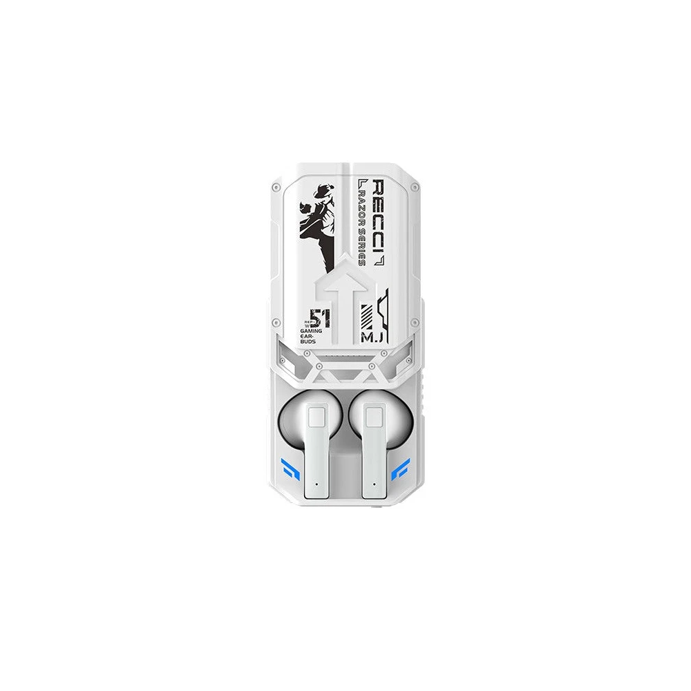 هندزفری گیمینگ بی سیم رچی مدل Recci RAZOR Gaming Earphones REP-W51