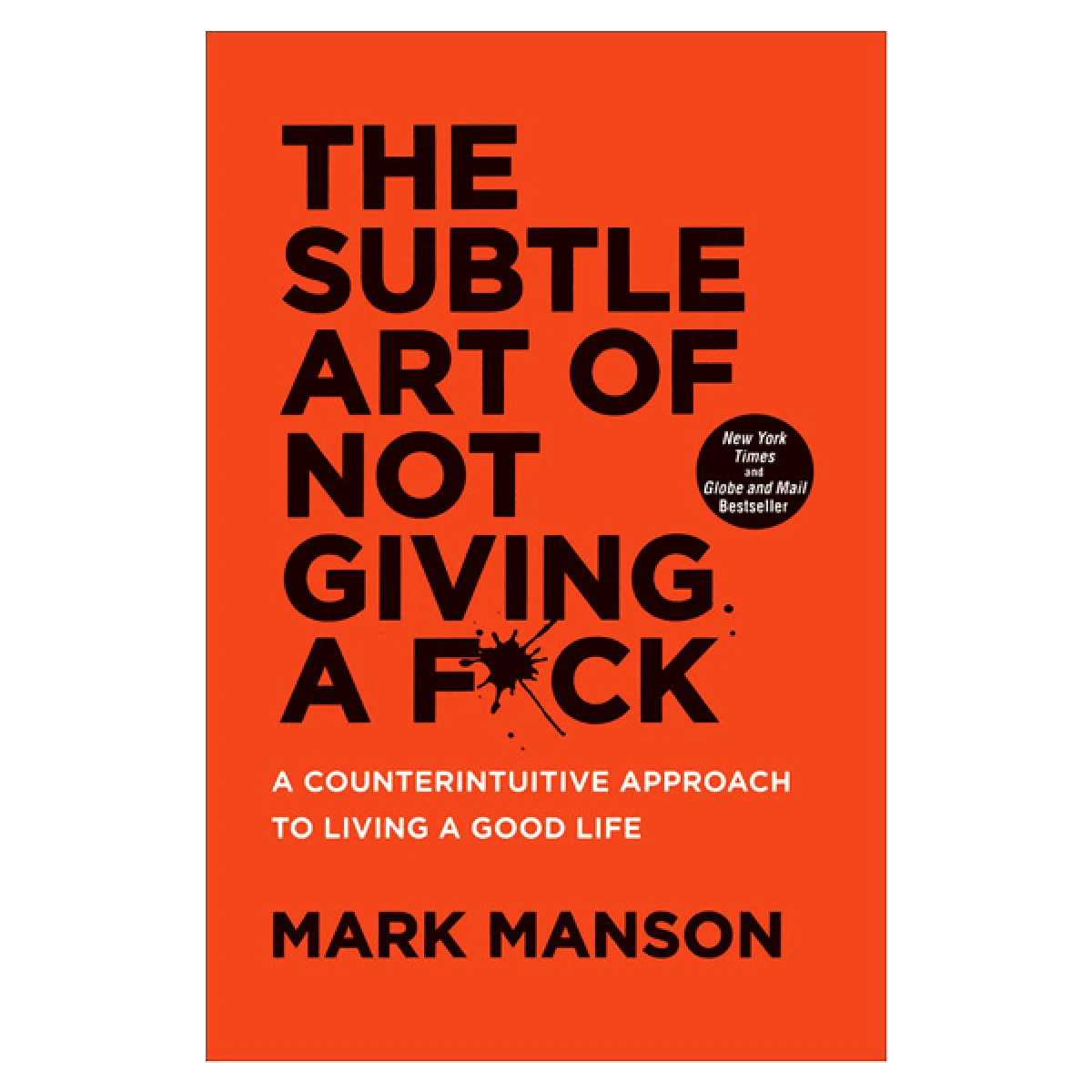 هنر ظریف بیخیالی زبان اصلی The Subtle Art of Not Glving A fck / مارک منسن
