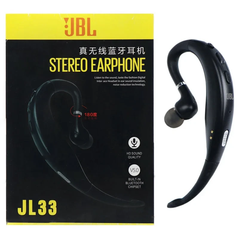 هنزفری بلوتوث تکی jl33 jbl
