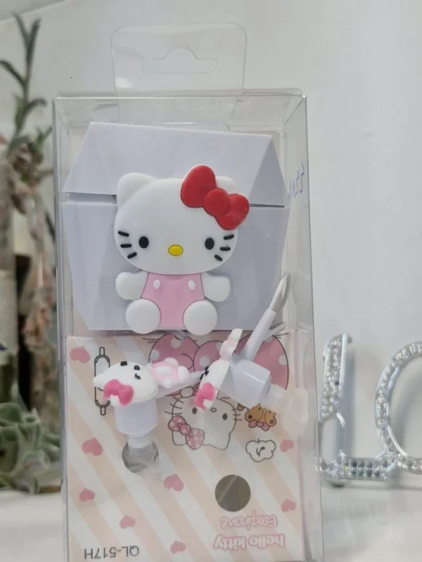 هنزفری سیمی عروسکی با کاور کیتی kitty