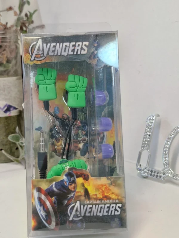 هنزفری سیمی عروسکی کاپیتان captain America avengers