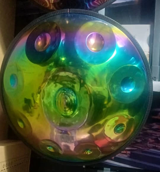هنگ درام آرشا تیتانیوم (طرح 7) ARSHA handpan titanium B