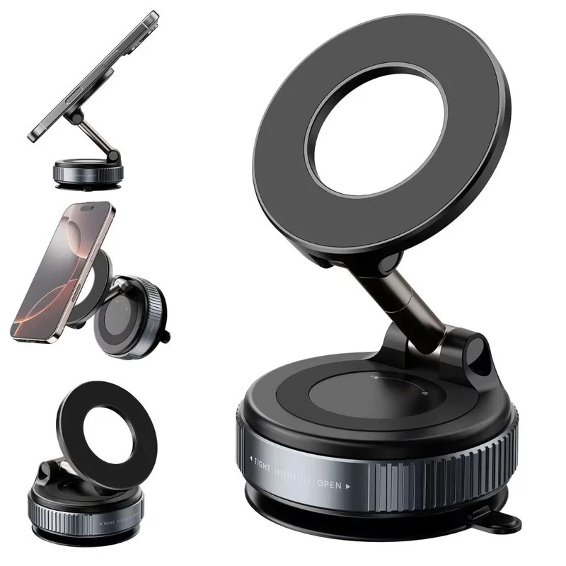 هولدر موبایل مغناطیسی X68 Vacuum Suction Magnetic Bracket