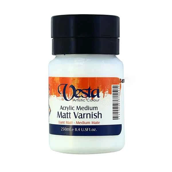 وارنیش مات 250 میل وستا (Vesta Matt Varnish)