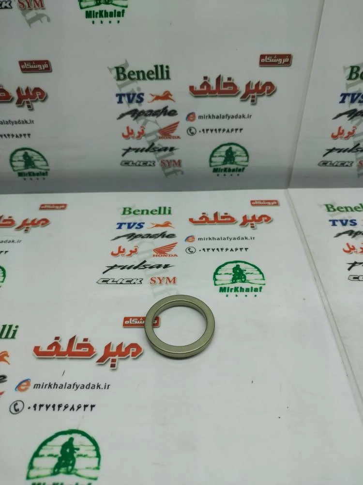 واشر اگزوز به سیلندر موتور پالس ls 135 ال اس و بی کلاچ طرح ویو