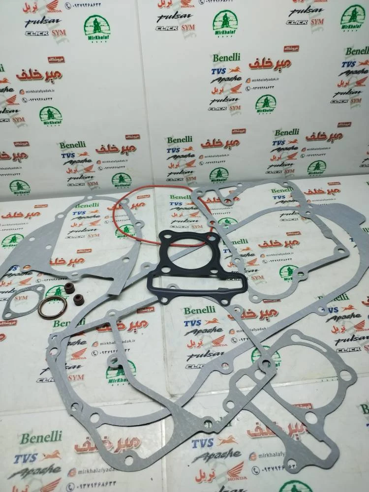 واشر بندی کامل موتور طرح کلیک 150 و یاماها طرح ایروکس nvx درجه 1
