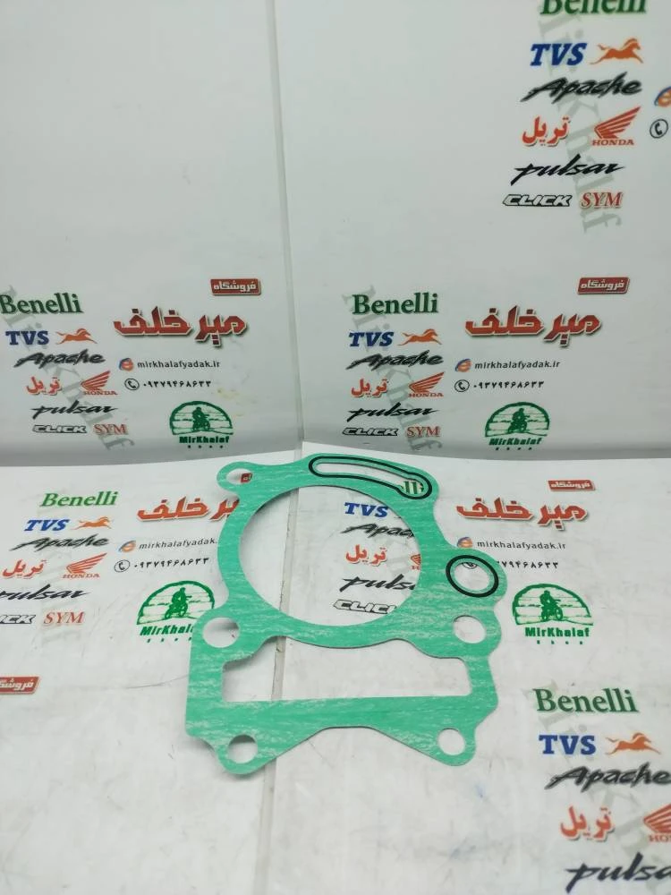 واشر ته (زیر) سیلندر موتور tvs راکس و نئو و 150 hlx اچ ال ایکس اصلی