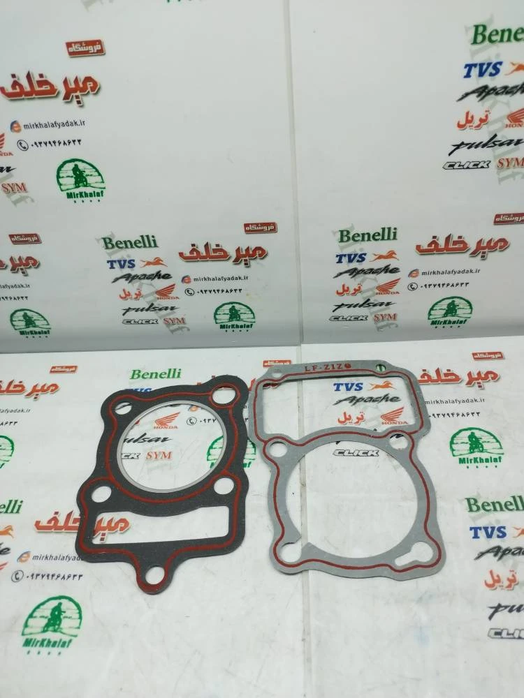 واشر سر (رو) و ته (زیر) سیلندر موتور هوندا cg 125 سی جی و تریل