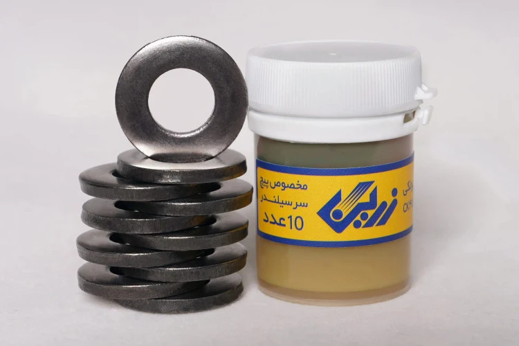 واشر پولکی زرین قطعه ( بسته 10‌تایی )