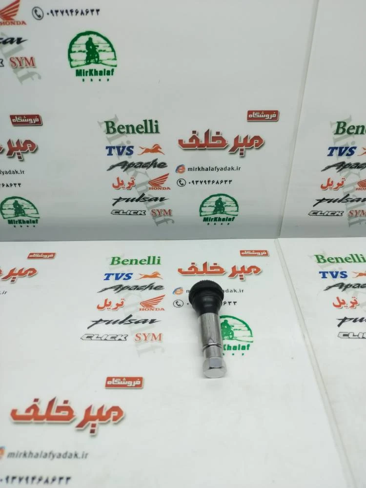والف لاستیک و تایر تیوبلس پلاستیکی بلند نقره ای
