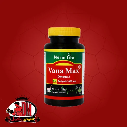 وانا مکس امگا 3 نورم لایف 60 عدد سافت ژل